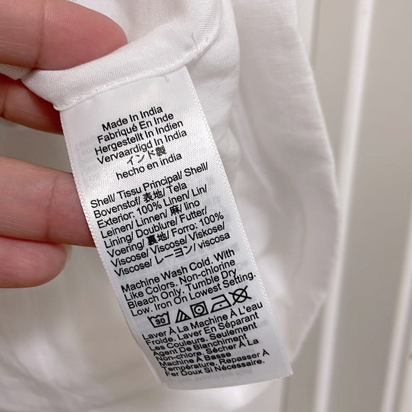 NWT J.Crew Cutaway Vest Top in Linen - Picture 9 of 9